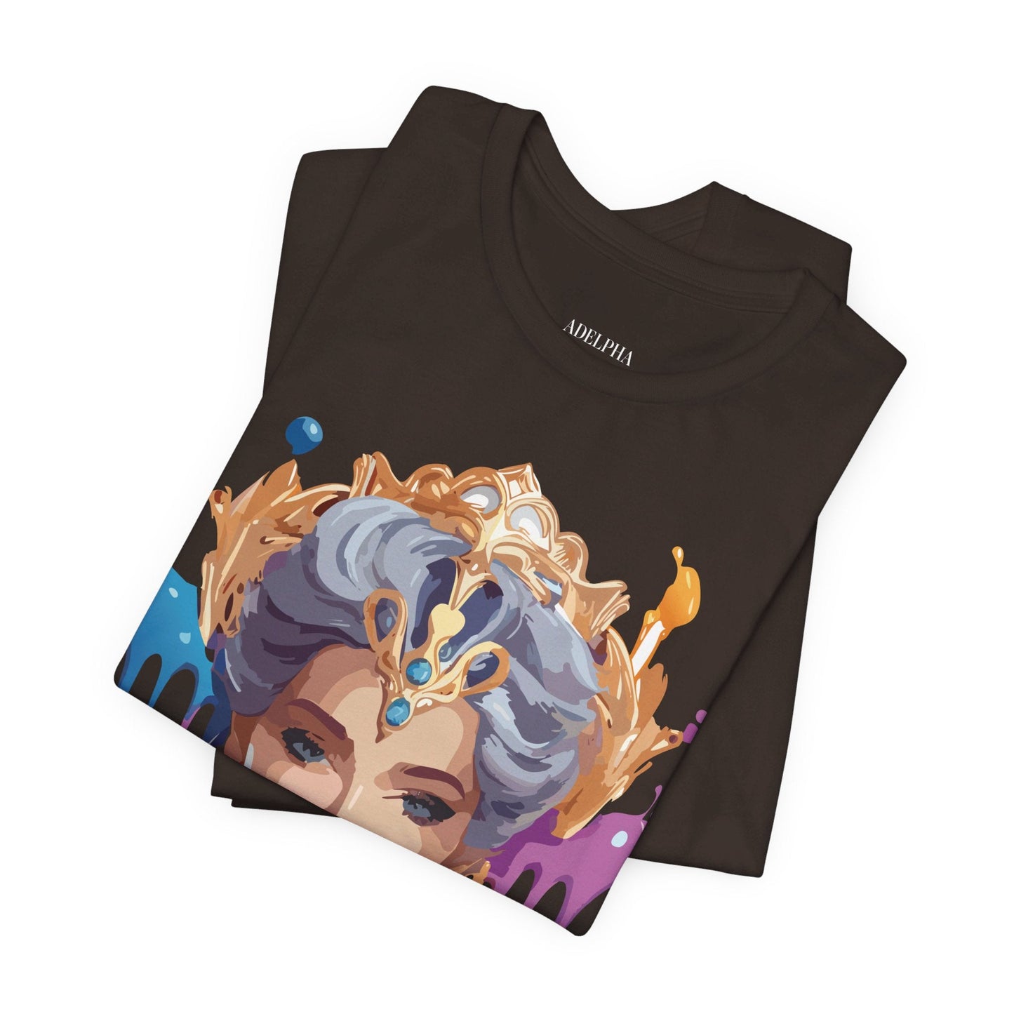 Queen Woman Portrait Graphic Unisex 100 Cotton Vintage Artwork Tee 18