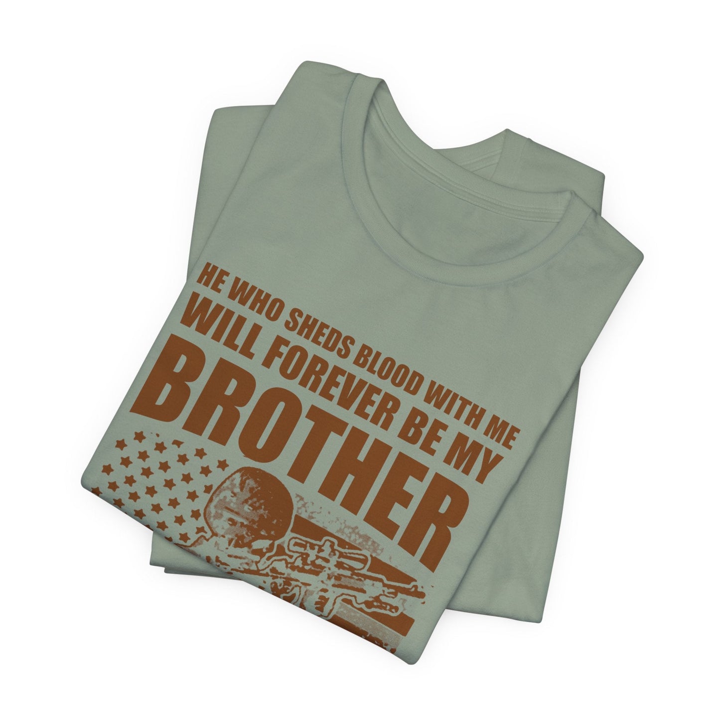 Army Veteran Patriotic Graphic Design Unisex Cotton T-Shirt v47