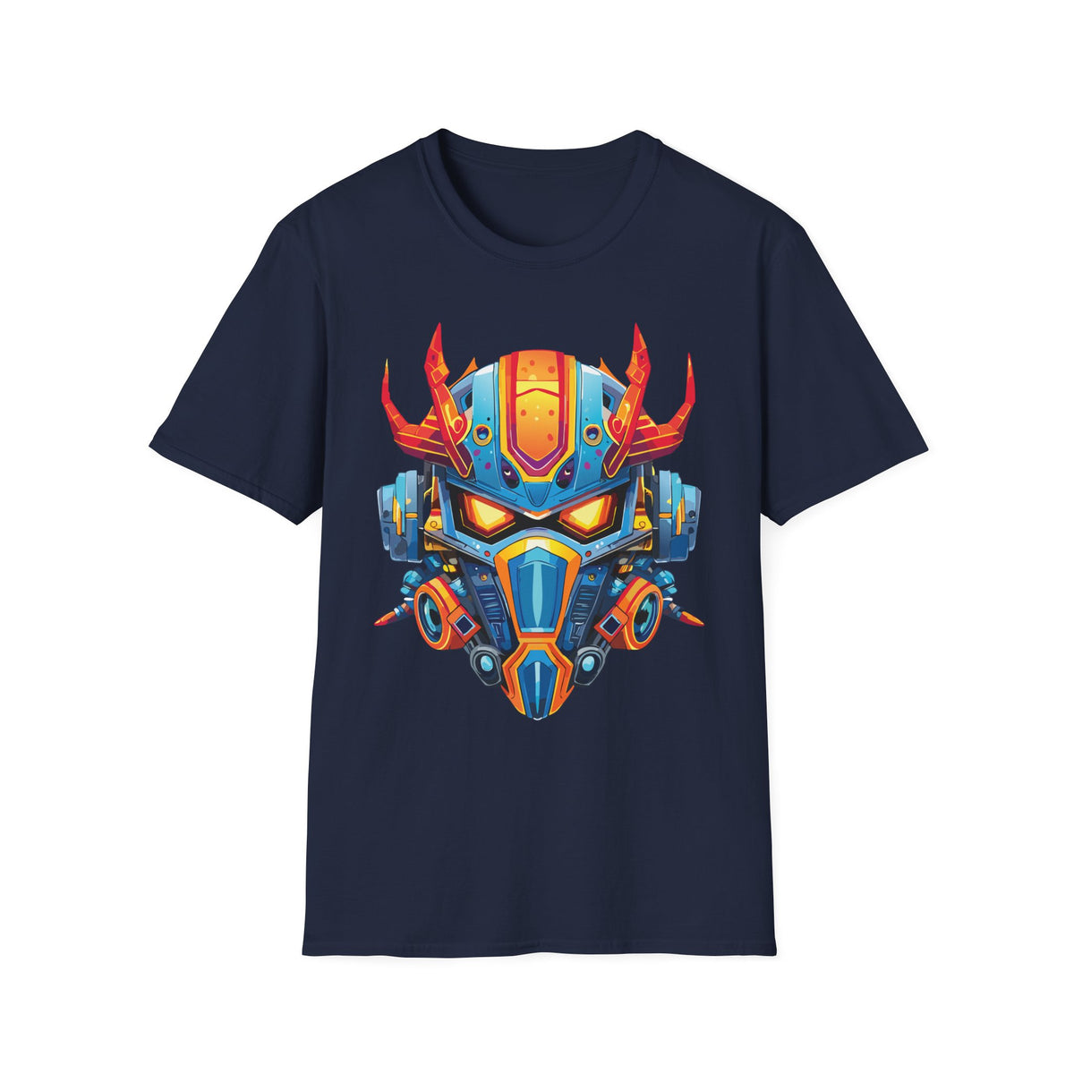 Cortoon Cyborg  Robot Terminator Graphic Tee Gildan Unisex 100 Cotton Tee Shirt h09