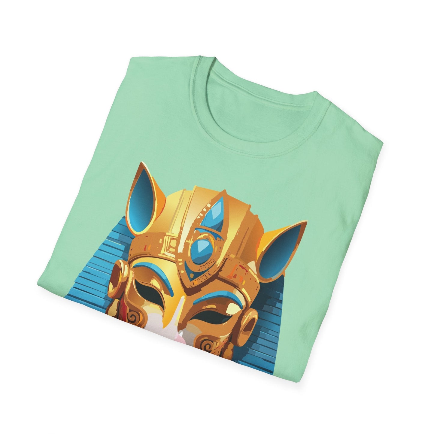 Mask Tee Shirt Unisex Gildan SoftStyle 64000 Cotton T Shirt Masquerade Design Art Graphic