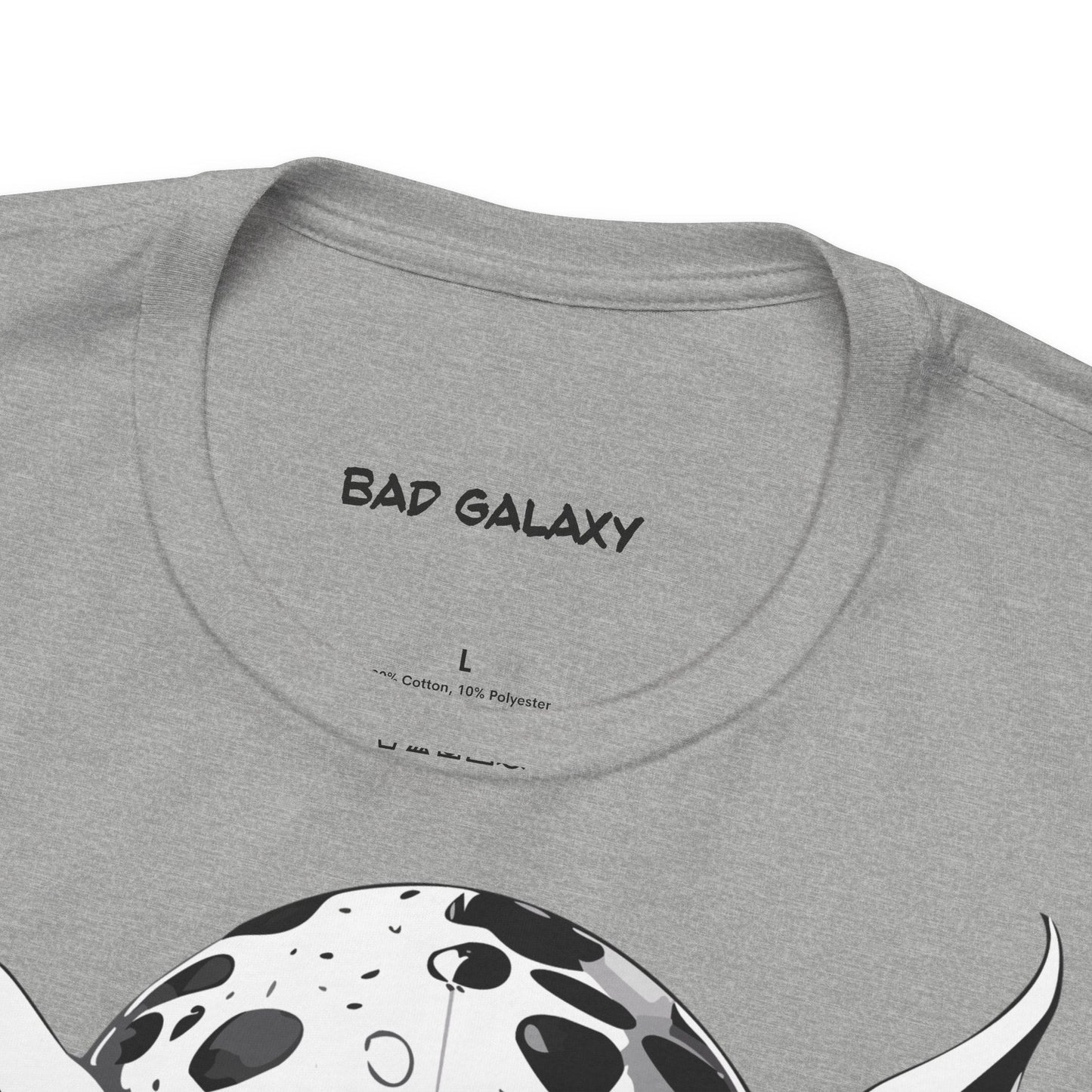Alien Tee Shirt From Bad Galaxy 100 Cotton Made To Order With Eco Friendly Inks USA