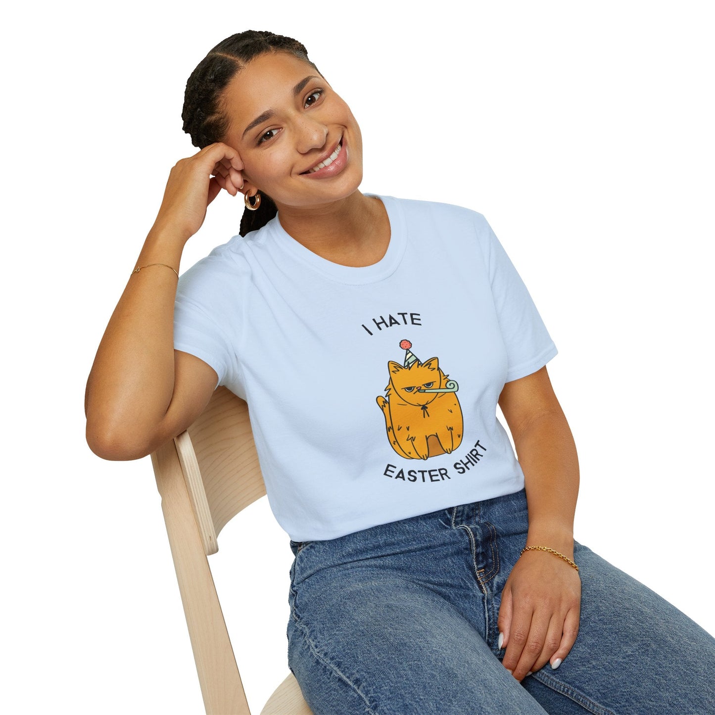 Funny Easter T Shirt Unisex Softstyle Tee With Easter Design And Fun Prints 64000