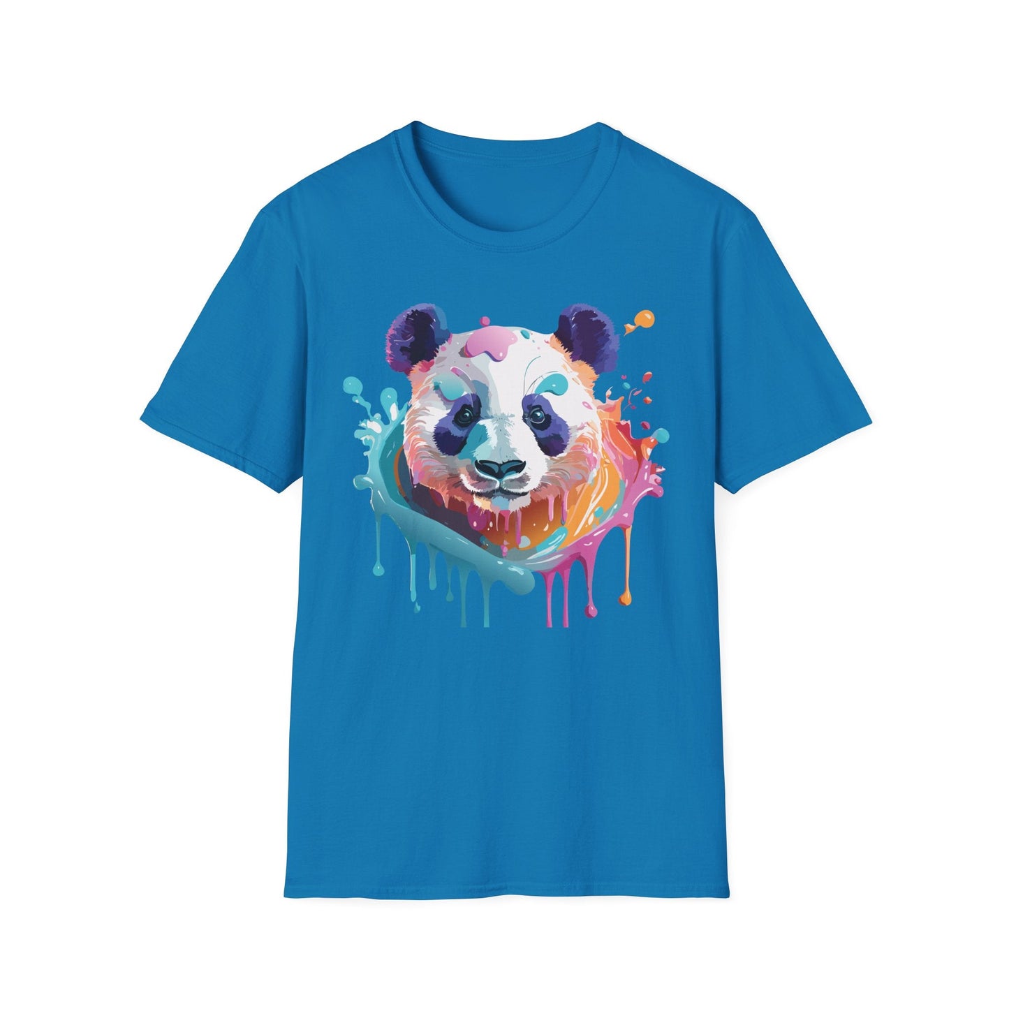 Panda Shirt T Shirt Softstyle 64000 Gildan 100 Percent Ring Spun Cotton Comfortable Animal Tee