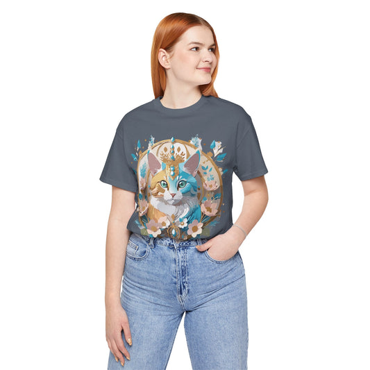 Medallion Graphic Unisex 100 Cotton Vintage Animal Medal Artwork Tee 16