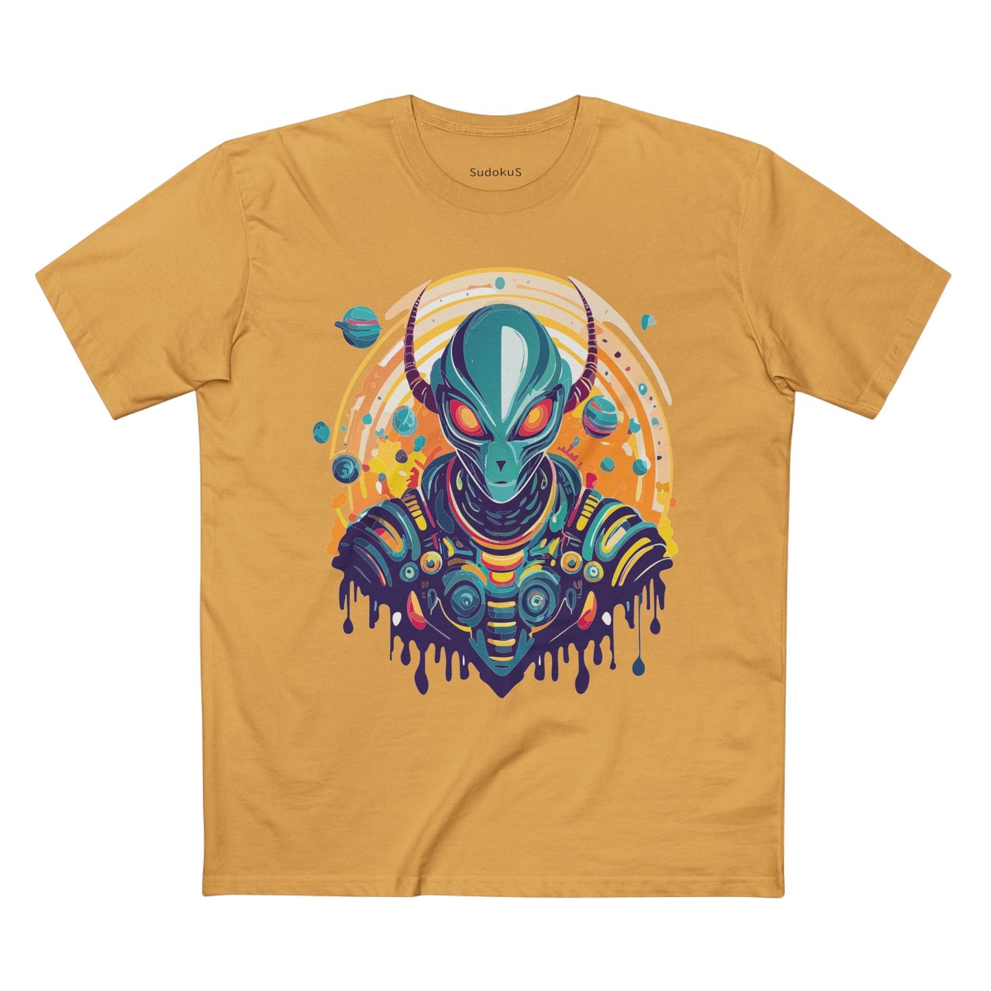 Aliens Graphic Unisex 100 Cotton Staple Tee 27