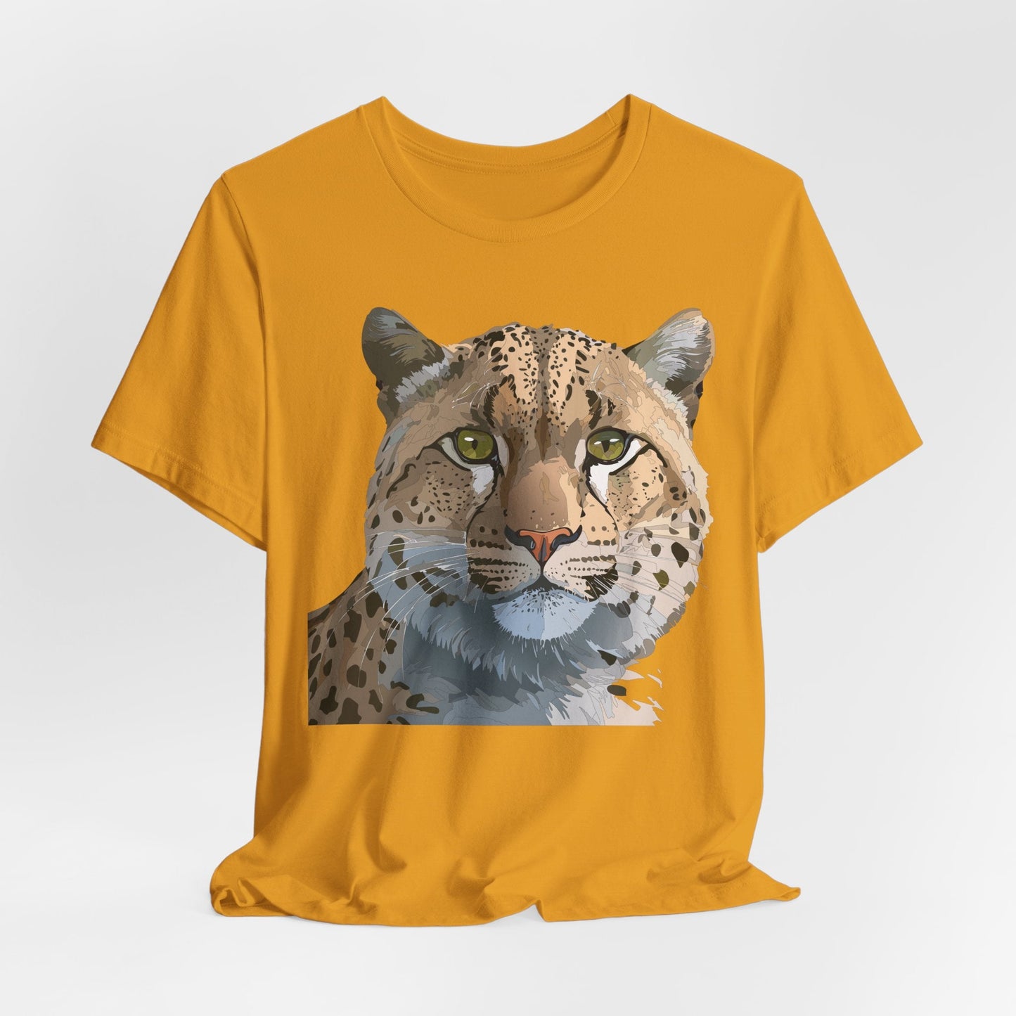 Unisex Animal Shirt With Animals Art Design Tee Short Sleeve Wildlife Print Tee Shirt