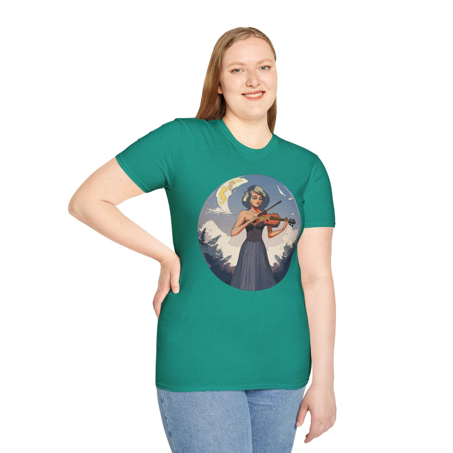 Womens Graphic T Shirts Art Design Shirt For Women Cotton Tee Comfortable Everyday Wear