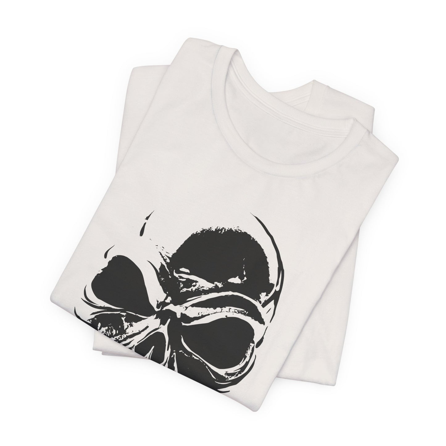 Black Skull Graphic Design Tee, Skull Shirt, Vintage Tees, Art Design T-Shirt, Vintage Graphic Tee, Art Shirts with Skulls