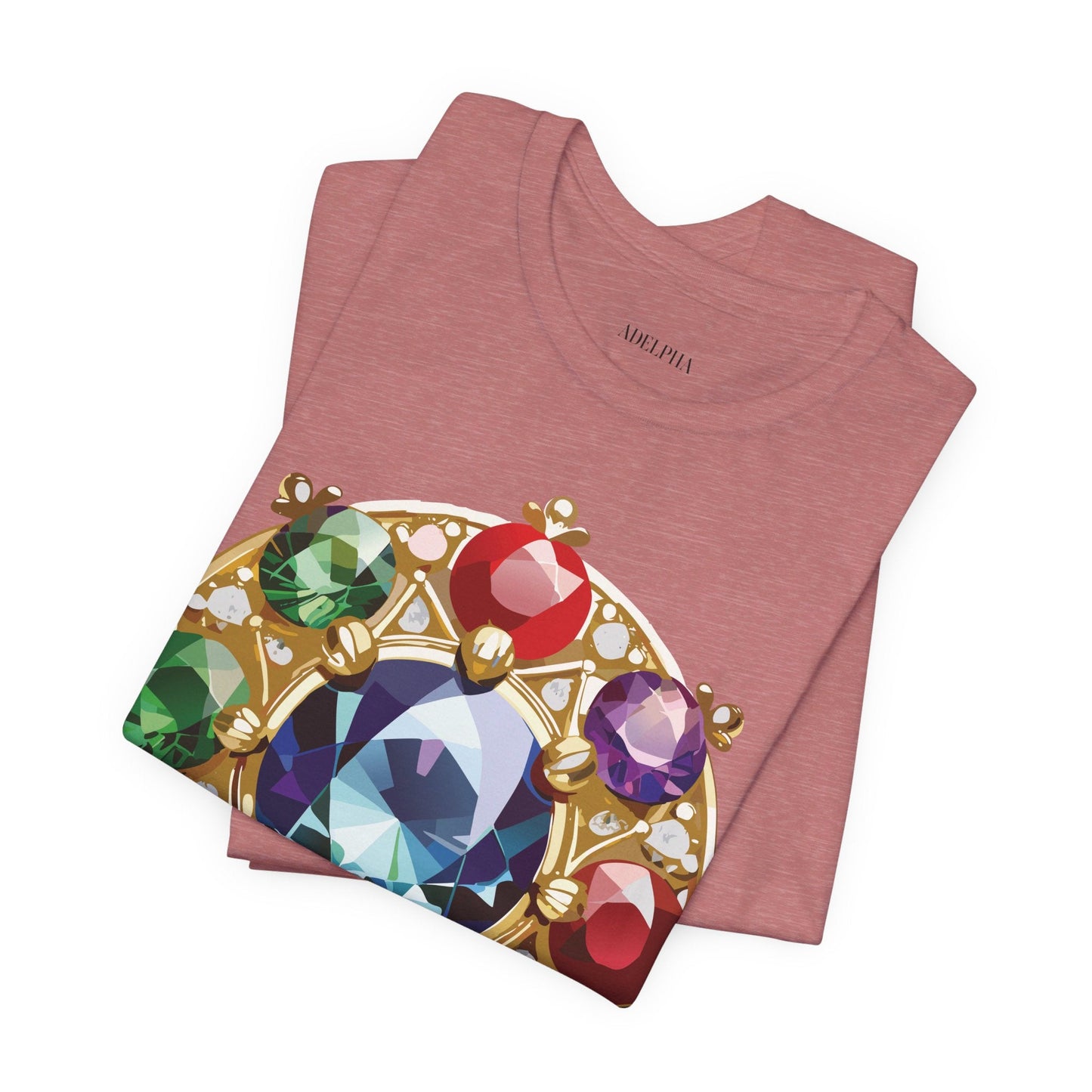 Jewelry Graphic Unisex 100 Cotton Vintage Treasure Art T-Shirt 40