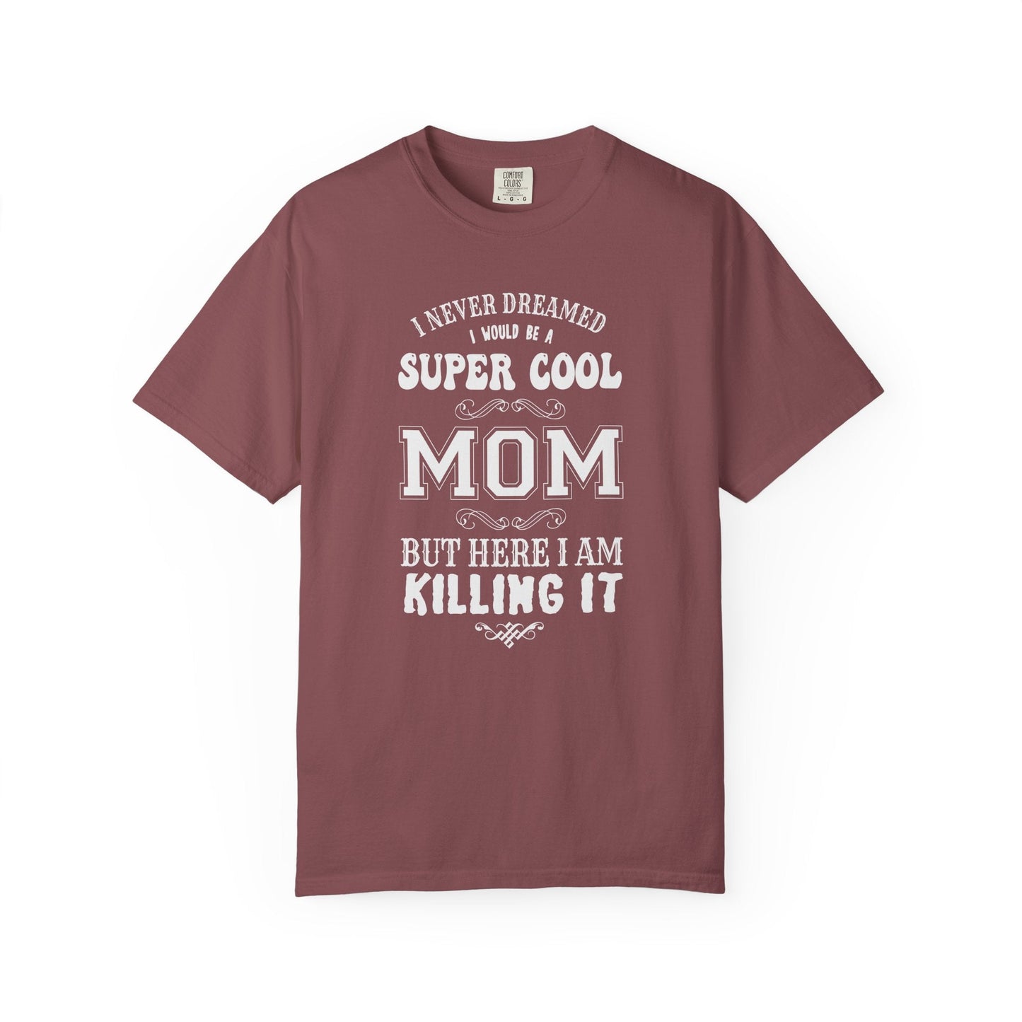 Mom T-shirt Mother's Day Mama Tee Unisex Comfort Colors Garment-Dyed Cotton h36