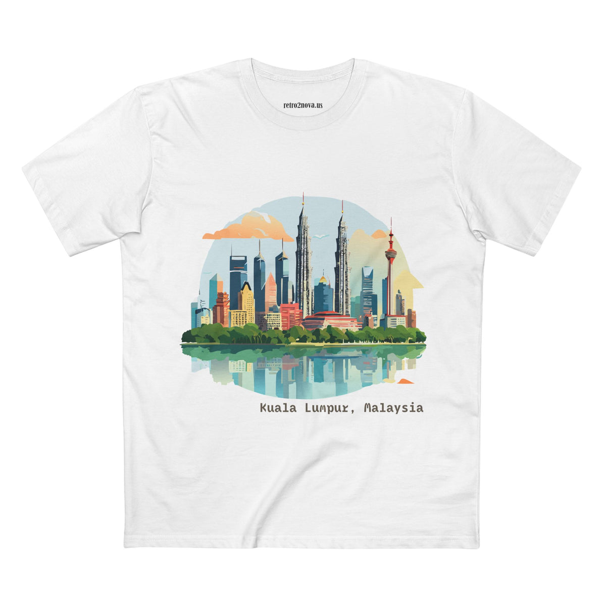 Kuala Lumpur skyline tee | T-Shirt