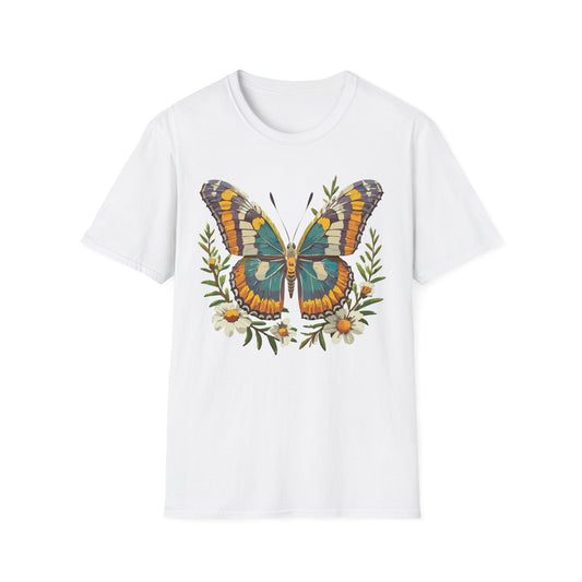 Monarch Butterfly Shirt Unisex T Shirt Softstyle 100 Percent Ring Spun Cotton Comfort