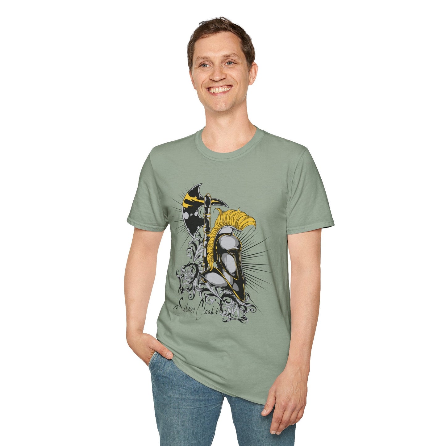 Unisex Art Graphic Shirt 100 Percent Ring Spun Cotton Softstyle Tee For Everyday Comfort And Style