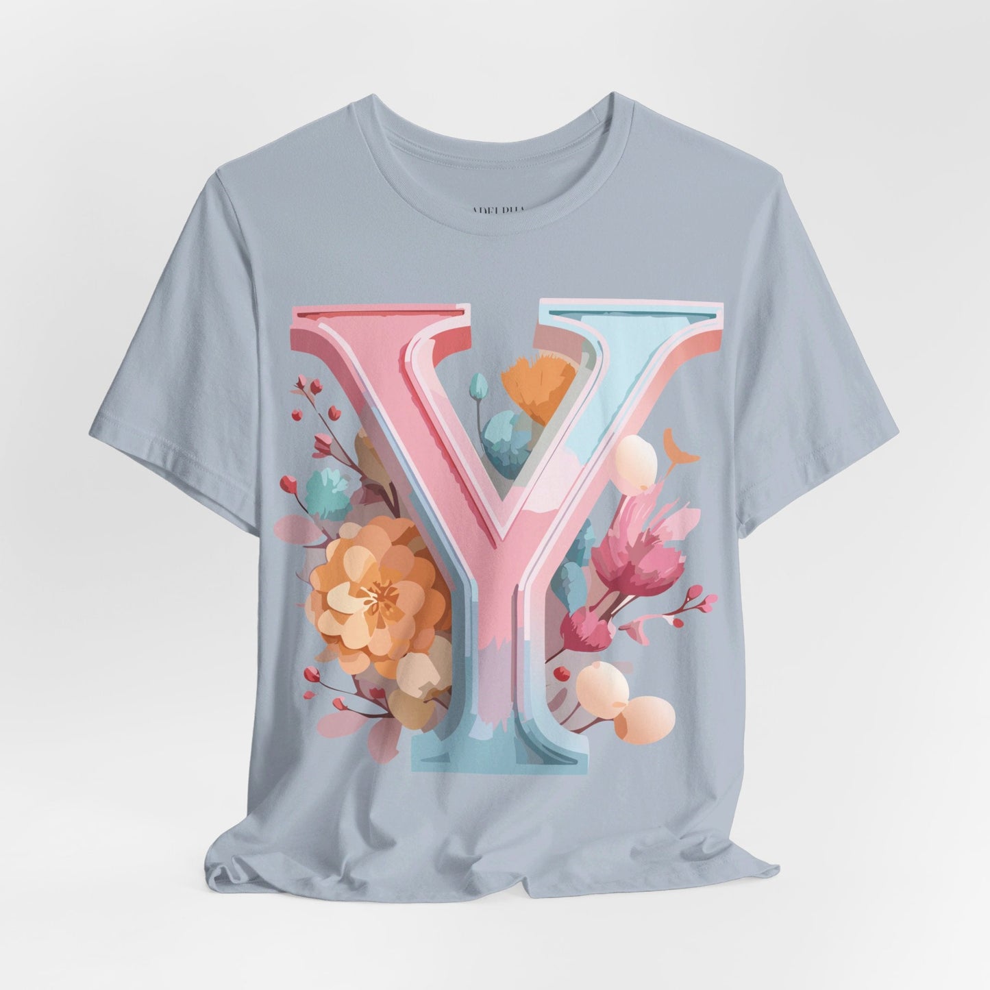 Unisex Letter Y Graphic Tee From Adelpha Vintage Inspired Artwork T Shirt For Everyday Wear