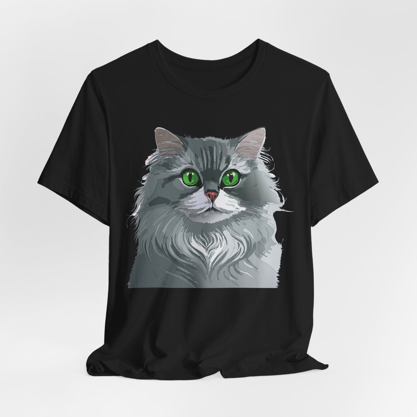 Unisex Animal Shirt With Art Design Animals Tee Short Sleeve Jersey Style Wild Animals Shirt