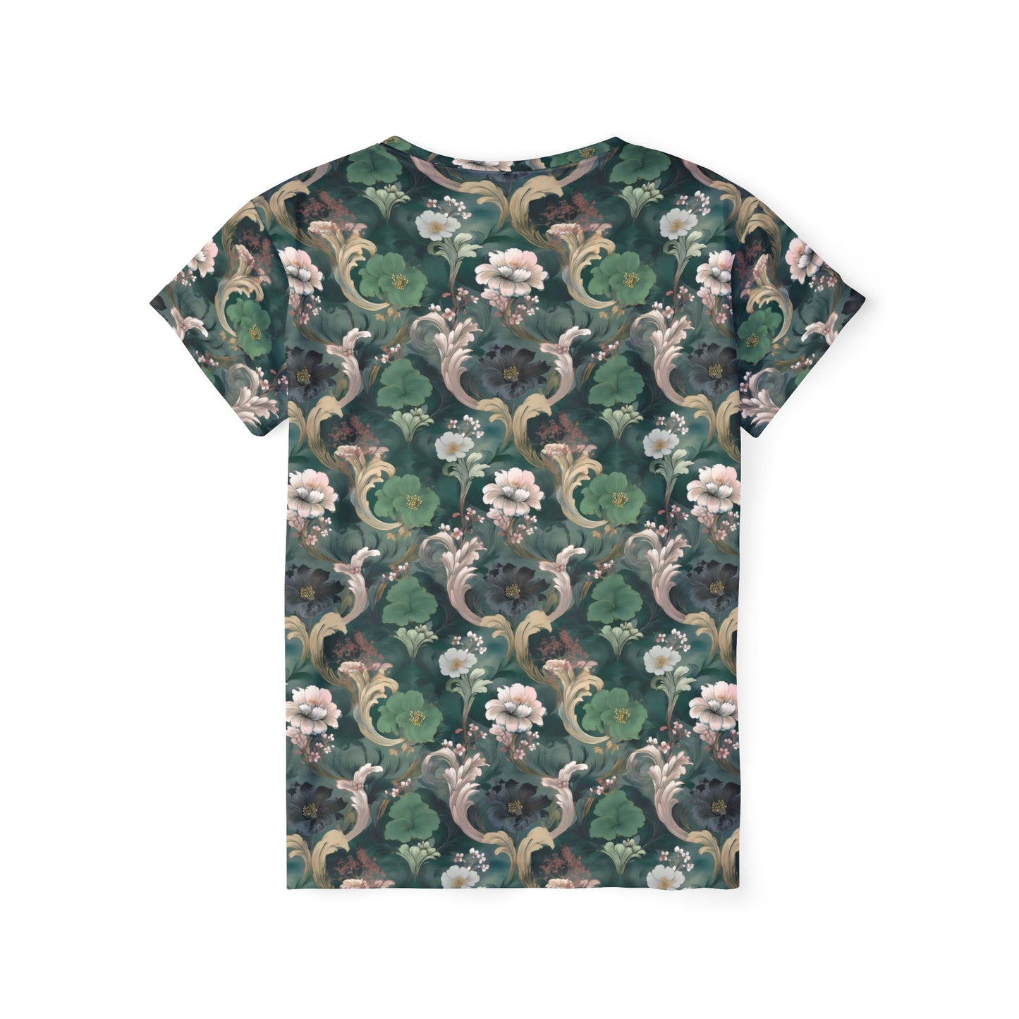 Women Poly Shirt with Floral Print F270