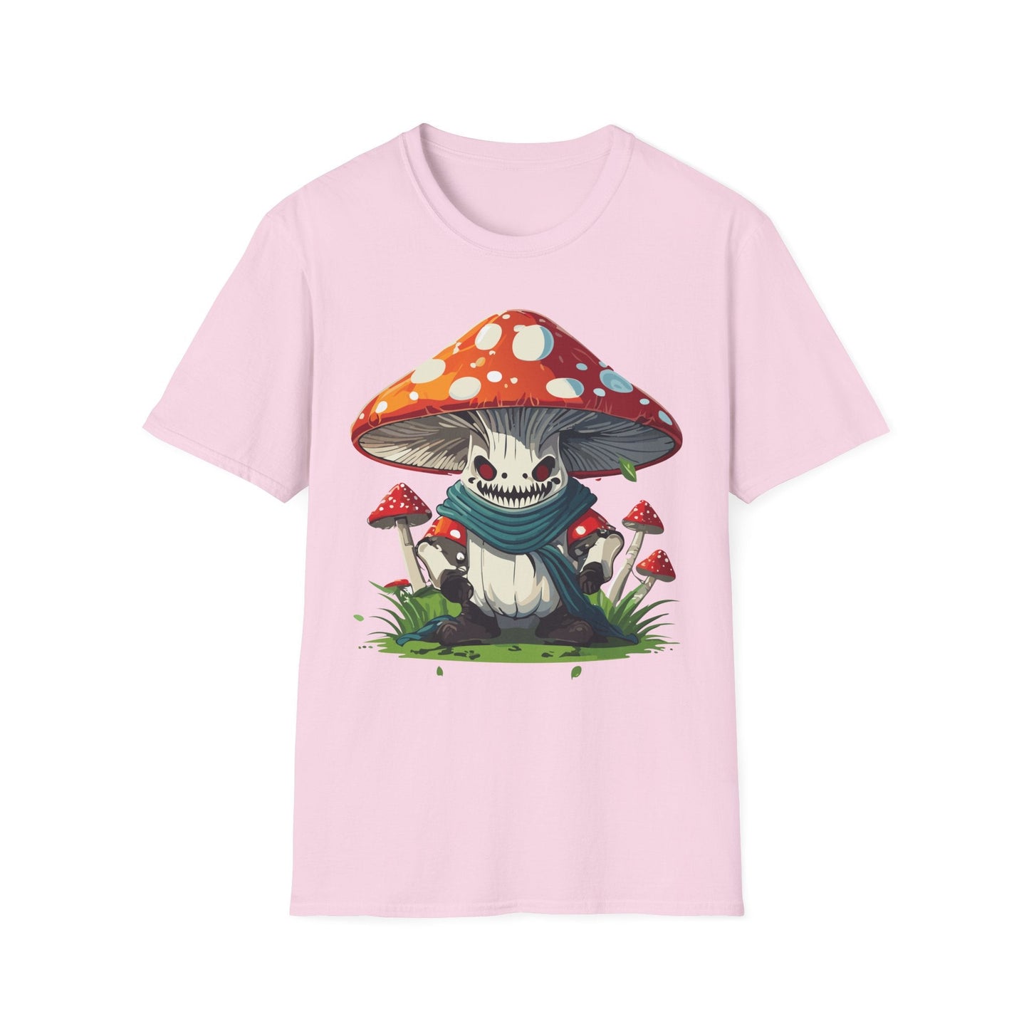 Unisex Mashroom T Shirt Funny Fungus Inspired Design Gildan Softstyle 64000 Tee Shirt