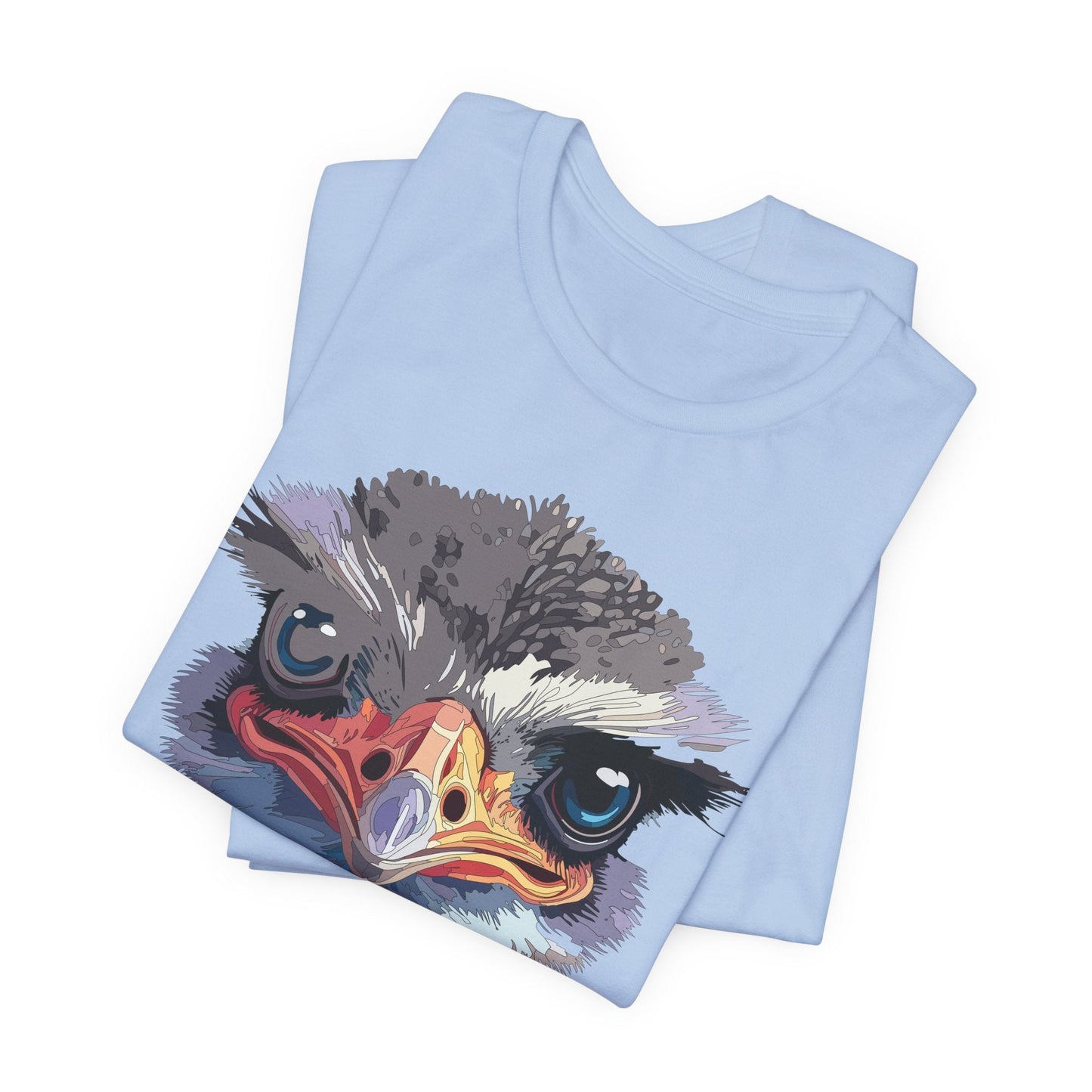 Unisex Animal Tee Shirt With Art Design Wild Animals Shirt Gildan Softstyle 64000