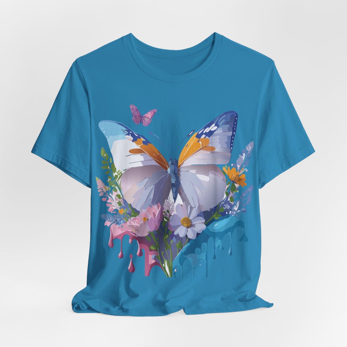 Adelpha Butterfly Graphic Tee Vintage Inspired Unisex Short Sleeve Shirt