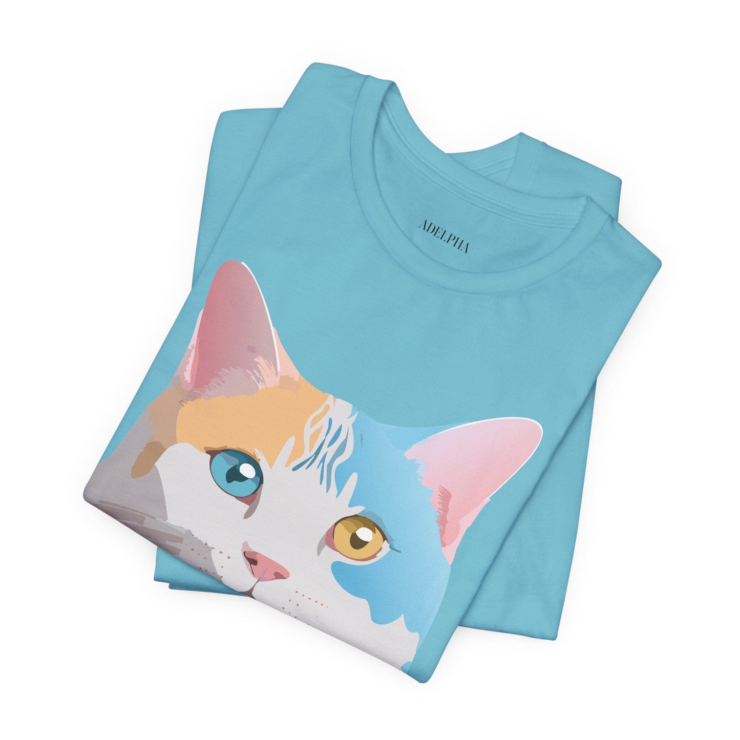 Adelpha Cat Graphic Tee Unisex Jersey Short Sleeve Vintage Inspired