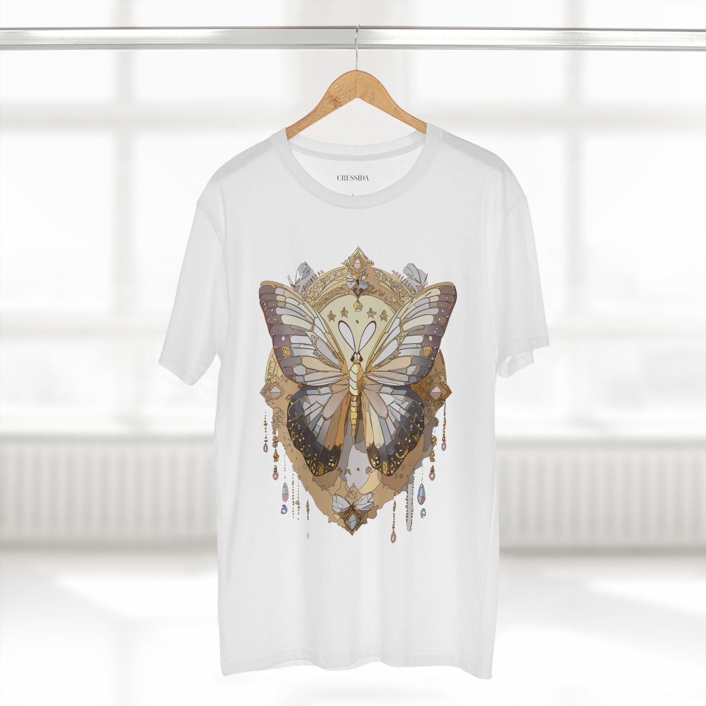Butterfly Graphic Design Unisex 100 Cotton Tee 4