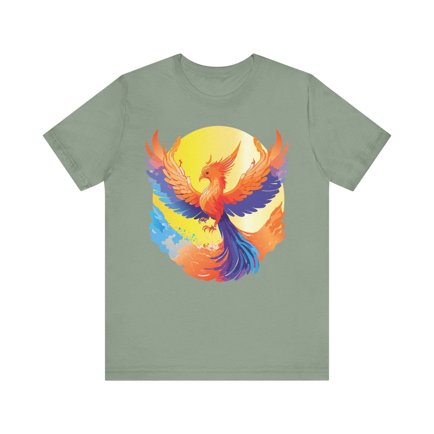 Unisex Animal Print Tee Shirt With Art Design Wild Animals Short Sleeve Comfort Fit
