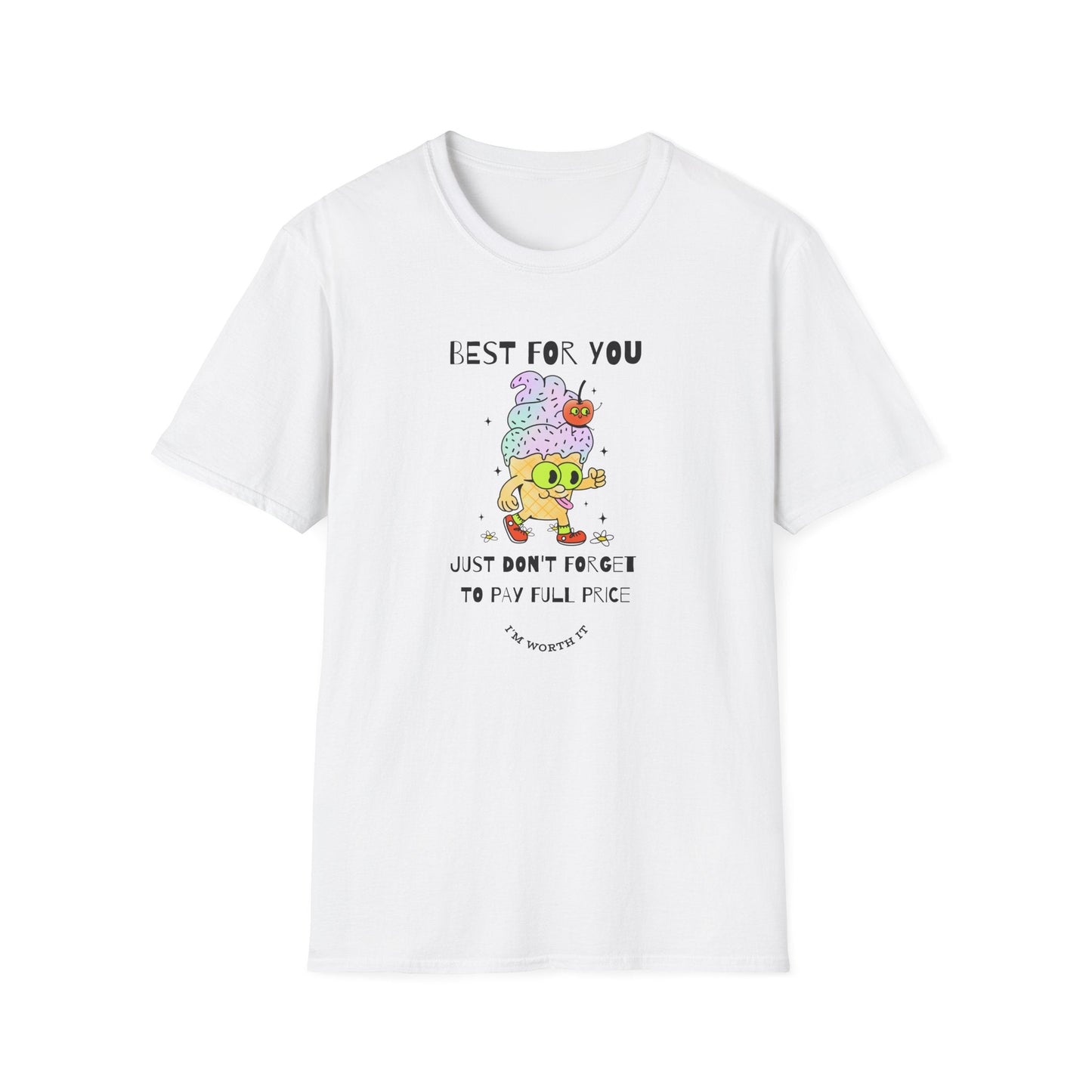 Funny Food T Shirts Unisex Softstyle Tee Cotton Gildan 64000 Short Sleeve Graphic Tee