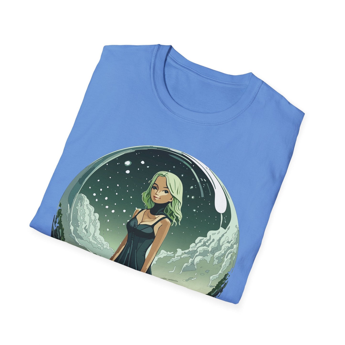 Womens Graphic T Shirt Art Design Tee Ladies Short Sleeve Softstyle 64000 Cotton Ring Spun