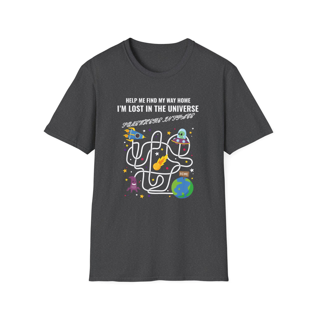Funny UFO Aliens Graphic Unixes Gildan 100 Cotton Tee Shirt 121