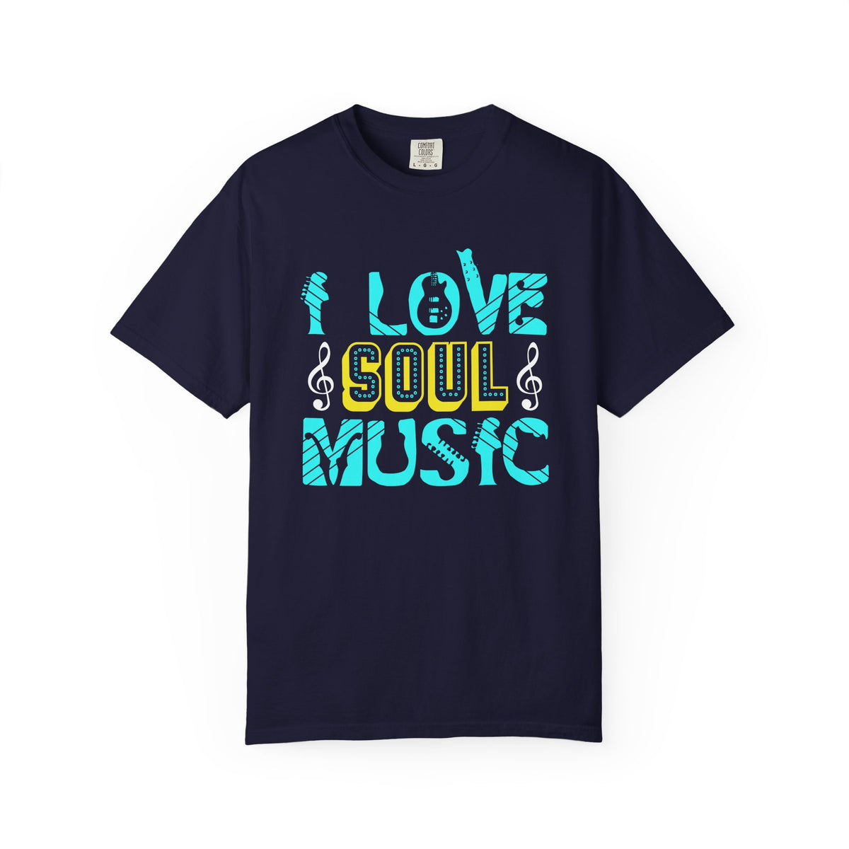 I Love Soul Music T-shirt Soul Music Graphic Unisex Cotton Tee 052