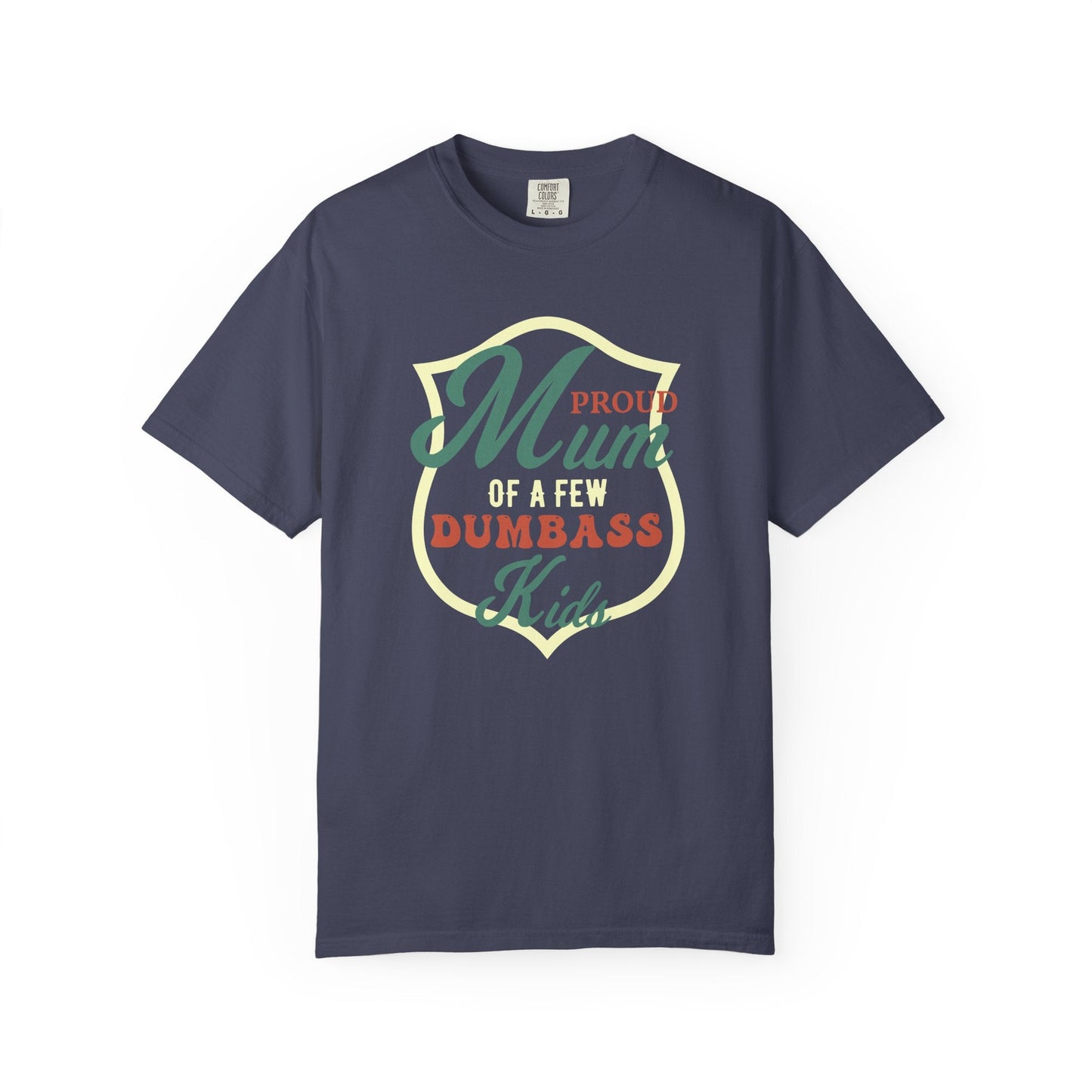 Mom T-shirt Mother's Day Mama Tee Unisex Comfort Colors Garment-Dyed Cotton h44
