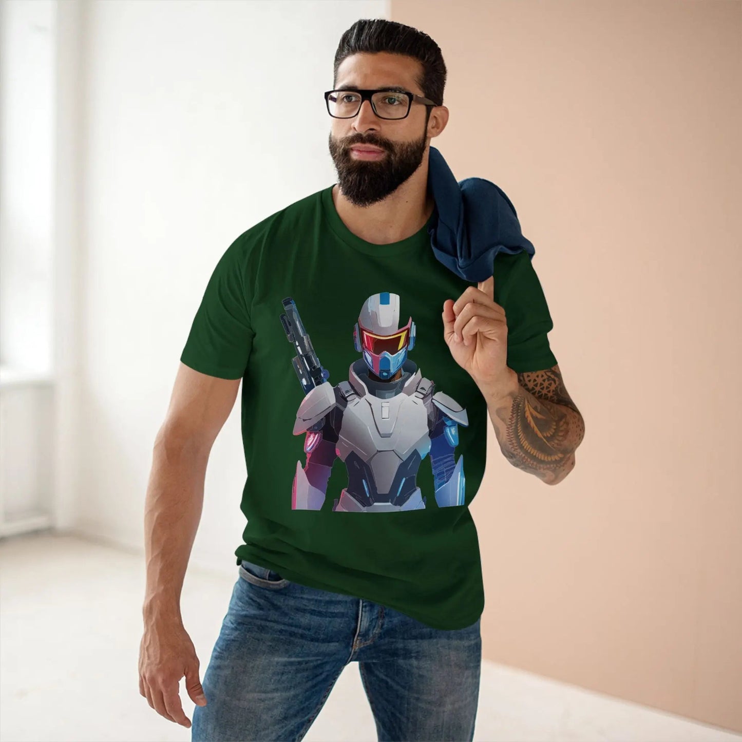 Robocop Graphic Unisex 100 Cotton Staple Tee 8