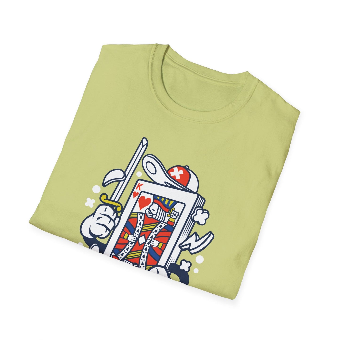 Cartoon T Shirt Animation T Shirt Funny Tee Shirt Unisex Gildan Softstyle 64000 Cotton Comfort