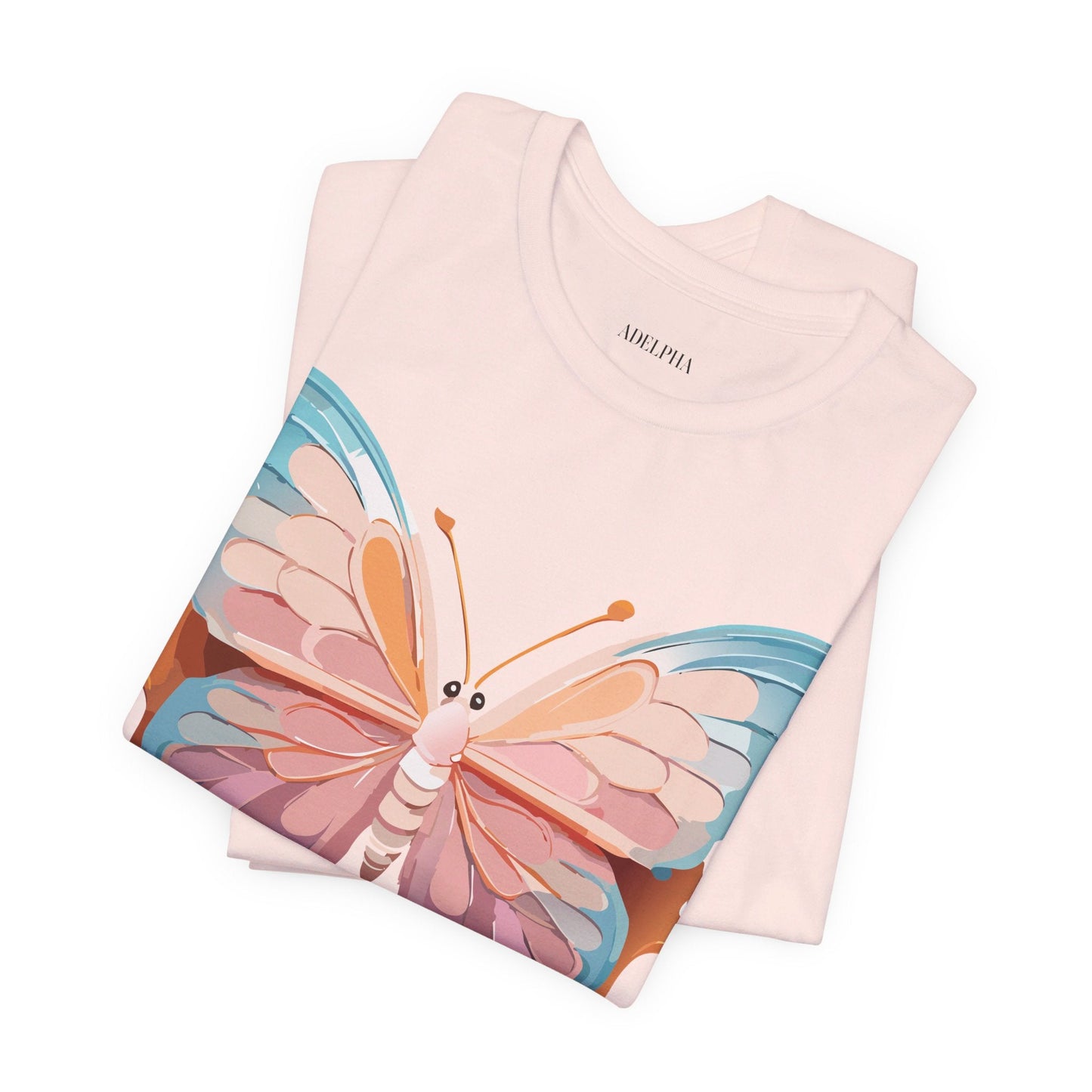 Adelpha Vintage Inspired Graphic Tee Unisex Short Sleeve Shirt
