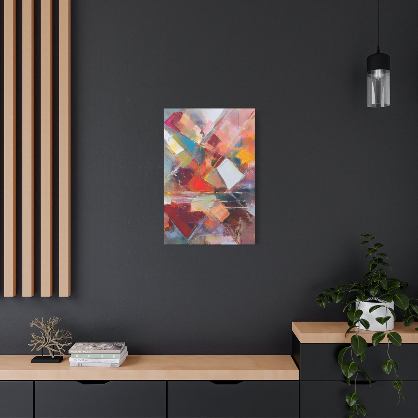 Abstract Oil Painting Print Canvas 20x24,20x30,24x30 24x32,24x36,30x40 32x48,36x48,40x60 Pine-Wood Inner Frame ABS-180