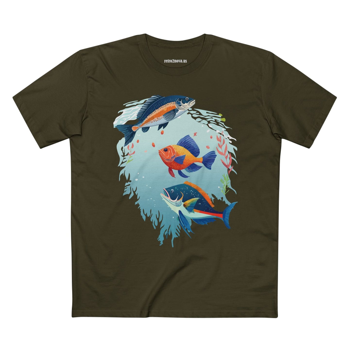 Ocean Shirt Ocean Pacific OP9 Unisex Premium Cotton Tee With Original Art Design