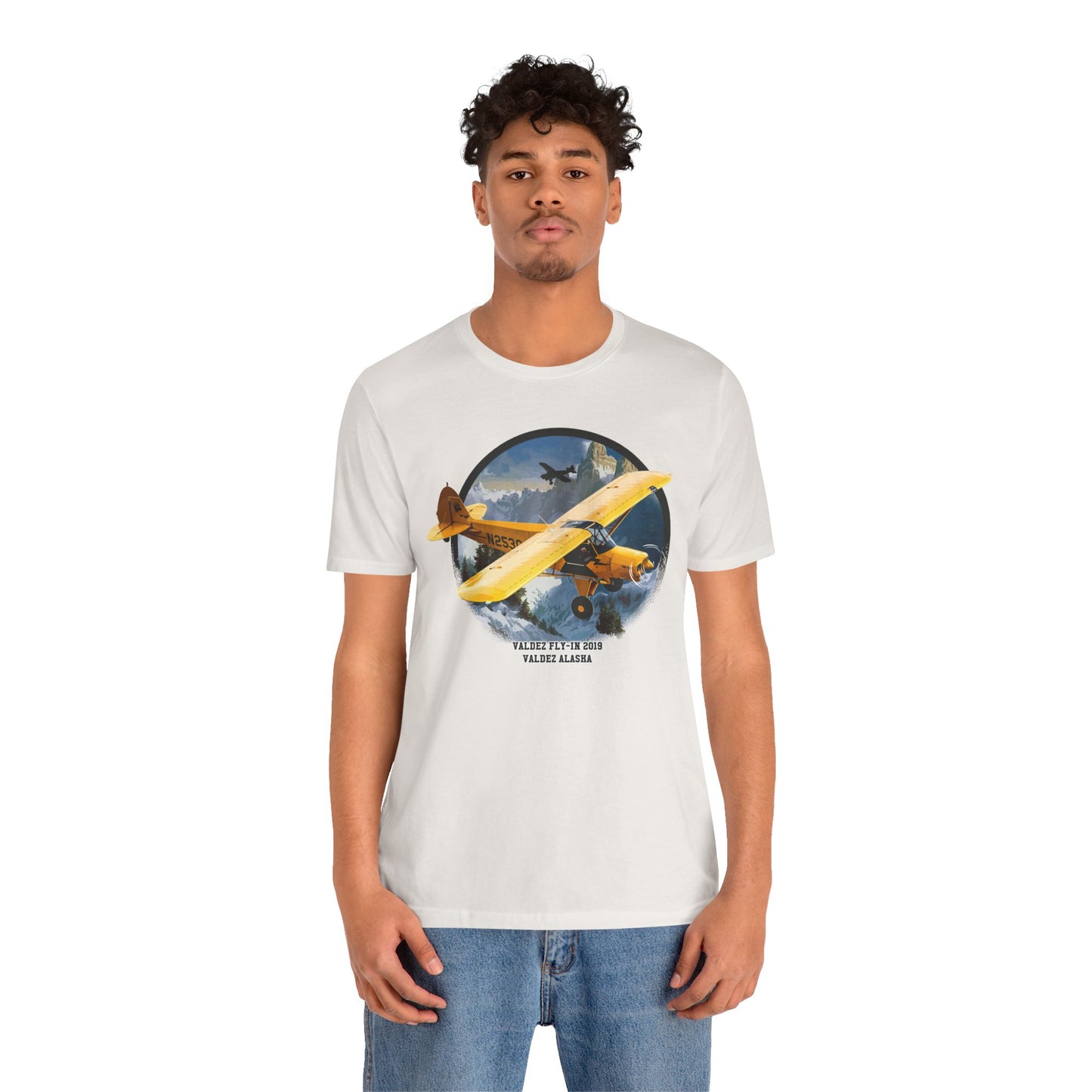 Retro Plane Graphic Design Tee, Plane Shirt, Vintage Tees, Art Design T-Shirt, Graphic Tee, Retro Art Shirts