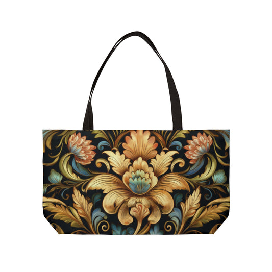 Ornament Print Big Bag High-Quality 100% Spun Poly 24x13 Canvas Art Bag OR-59