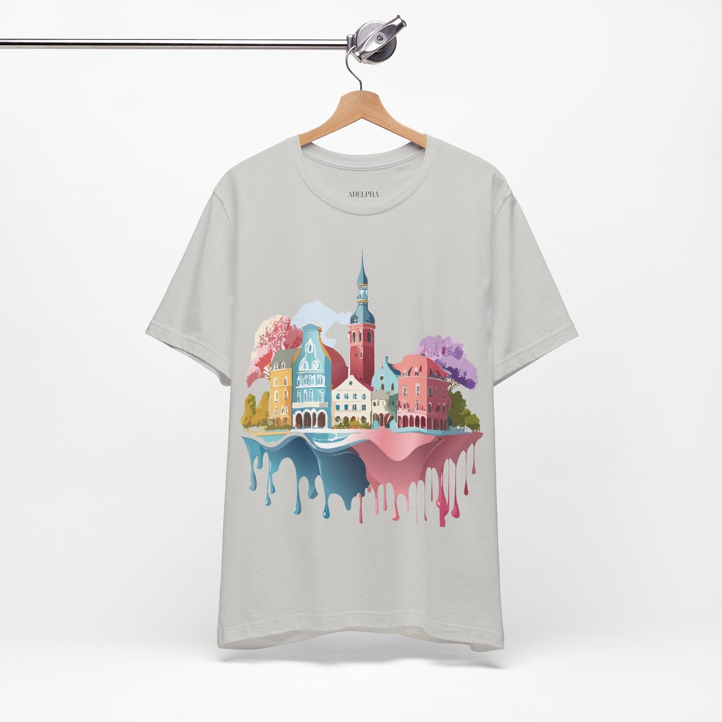 Germany Tourist Shirt Unisex Graphic Tee With Vintage Adelpha Artwork Short Sleeve