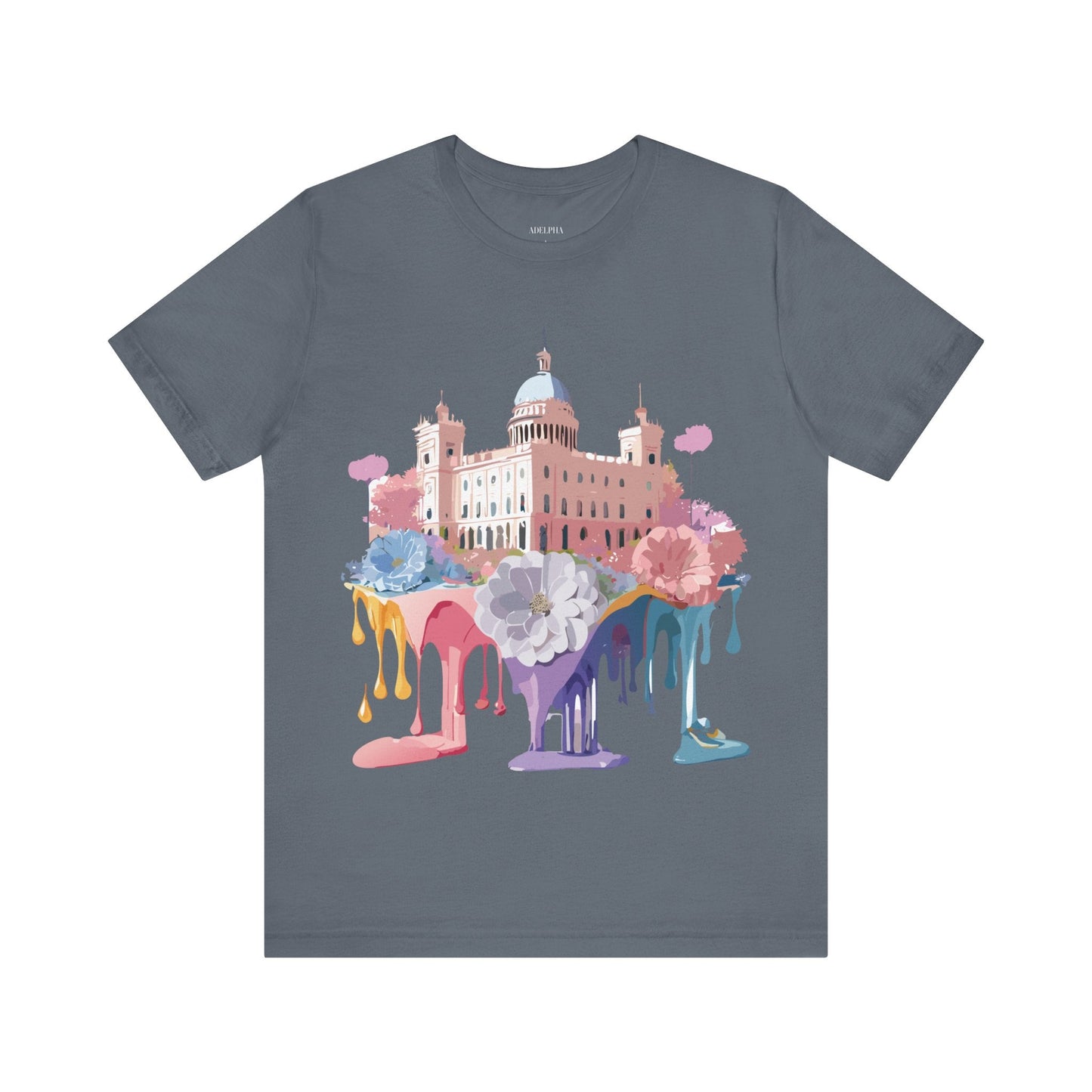 Madrid Tourist Shirt Graphic Tee Unisex Vintage Inspired Artwork By Adelpha Premium Streetwear