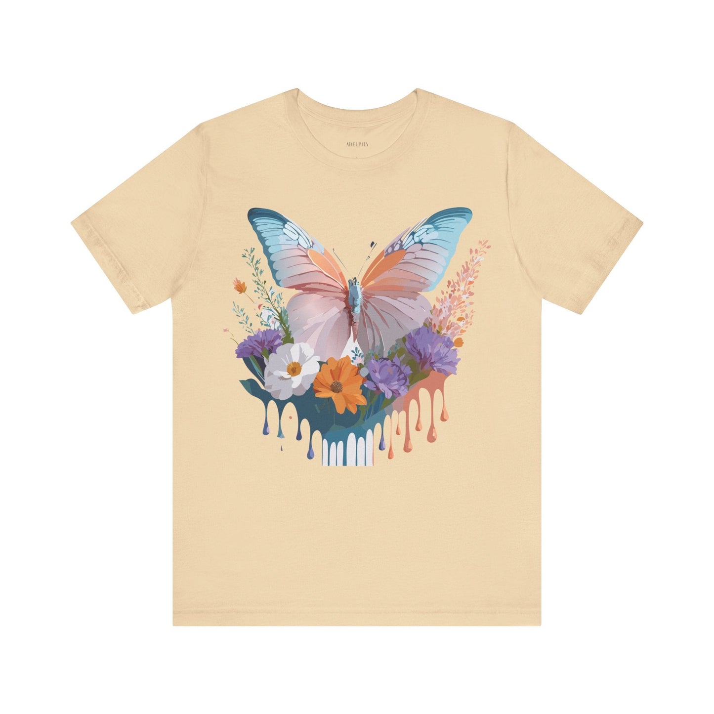 Butterfly Graphic Tee Unisex Jersey Short Sleeve Adelpha Art Design