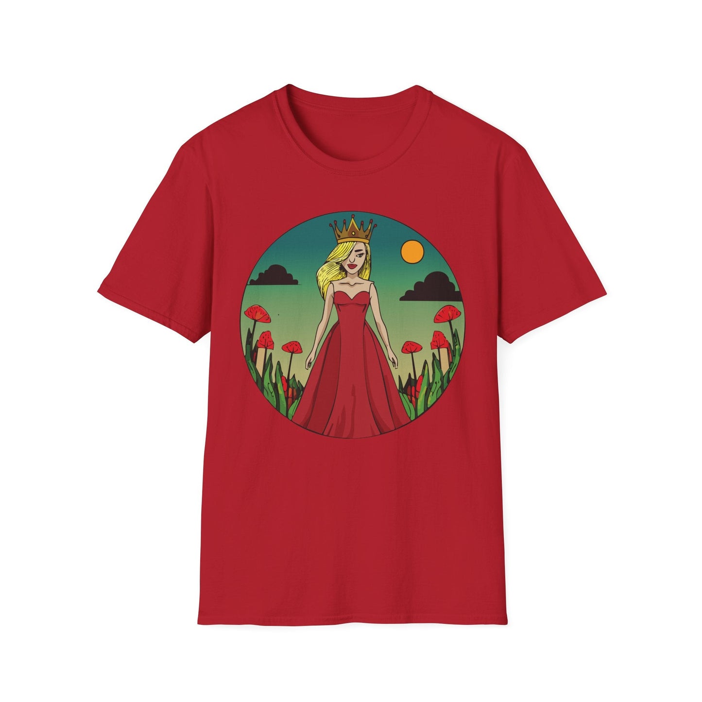 Womens Graphic T Shirt Art Design Tee Unisex Softstyle 64000 Ring Spun Cotton Daily Wear