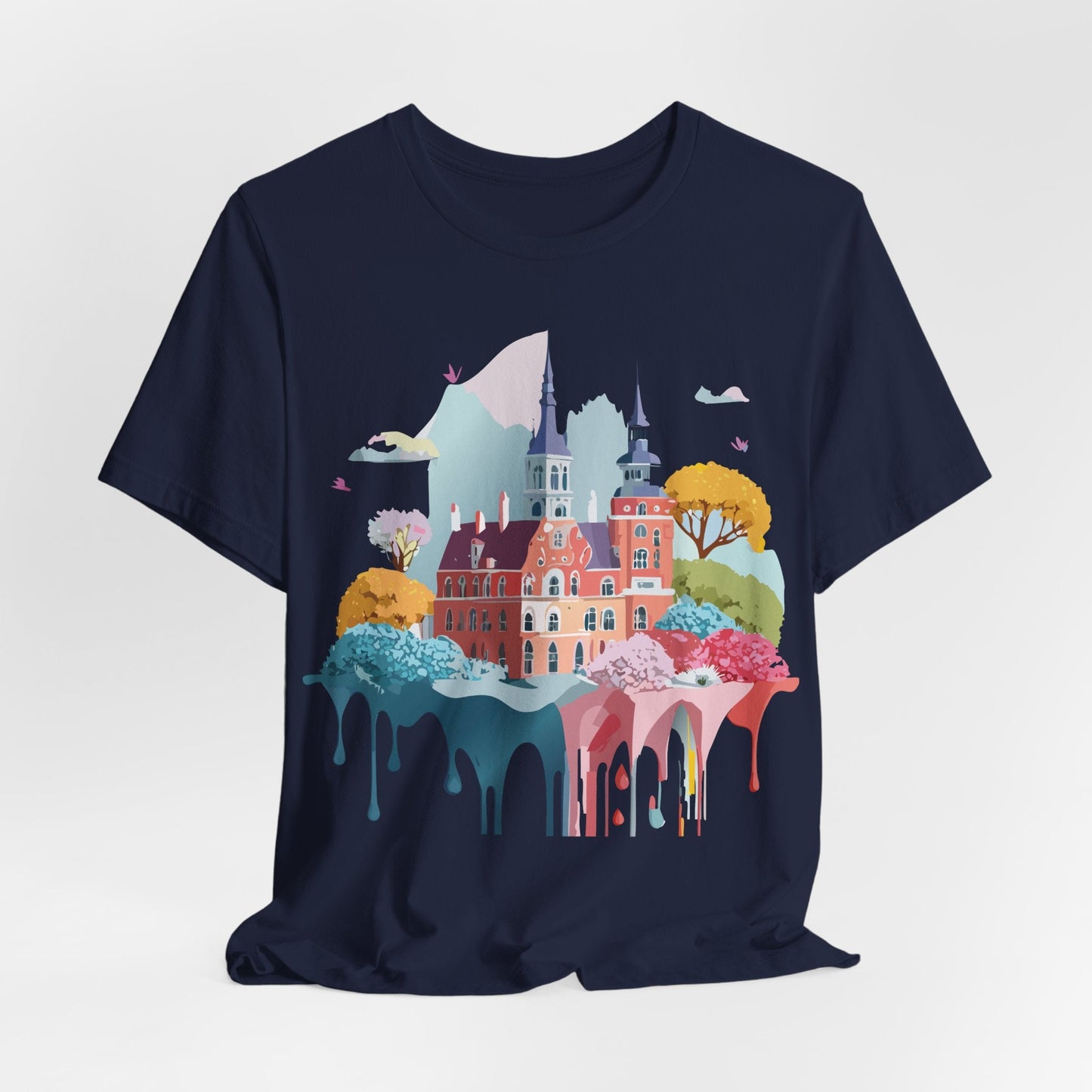 Germany Tourist Shirt Graphic Tee Unisex Vintage Inspired Design Adelpha Short Sleeve