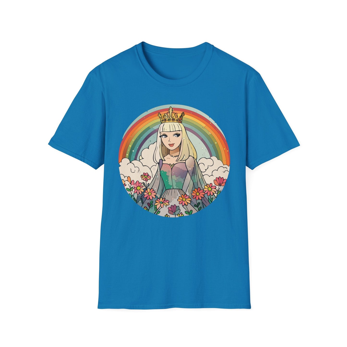 Womens Graphic T Shirt Art Design Tee Softstyle 100 Percent Ring Spun Cotton Comfort
