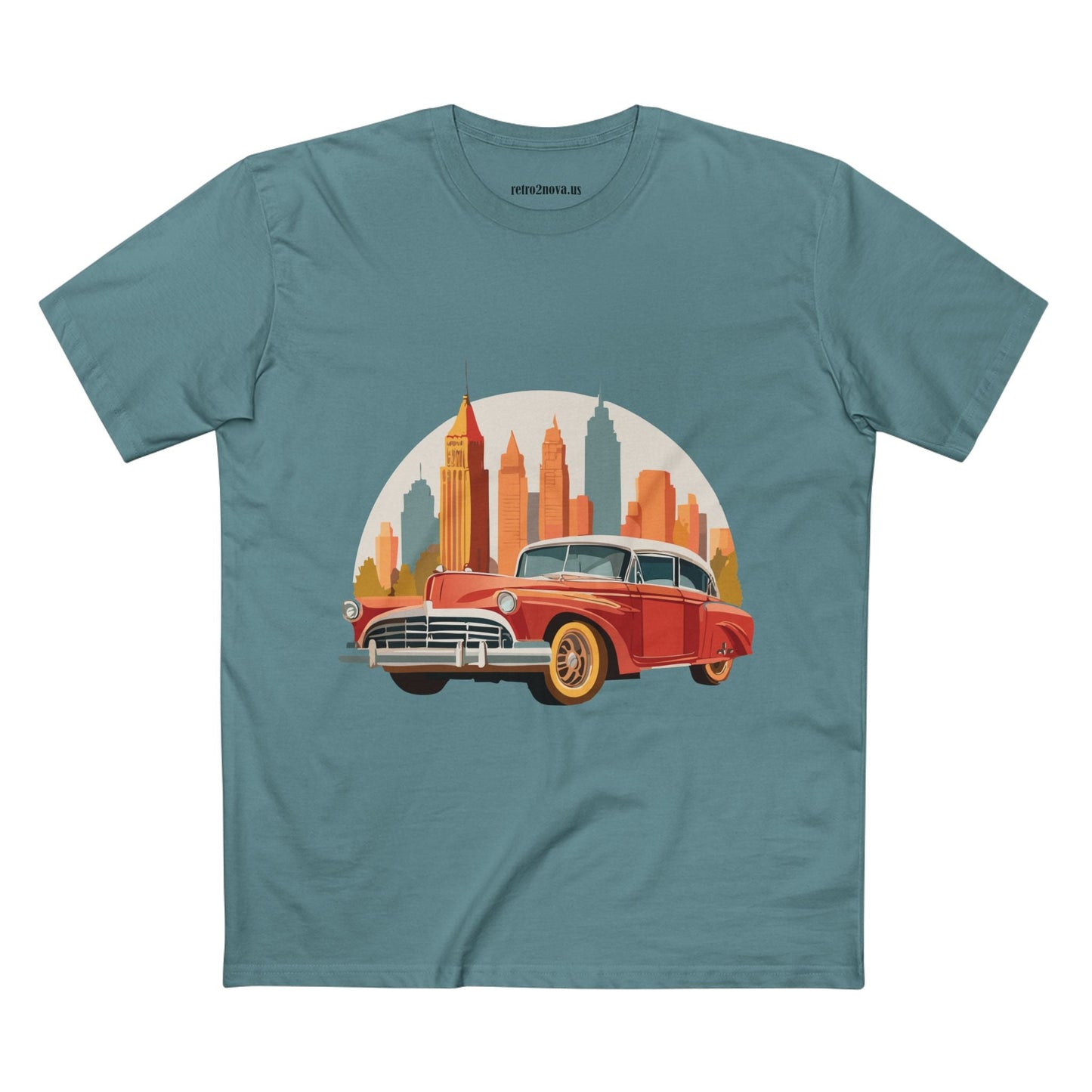 Retro Car Shirts Vintage Car Shirt RC2 Unisex Premium Cotton Tee With Original Art