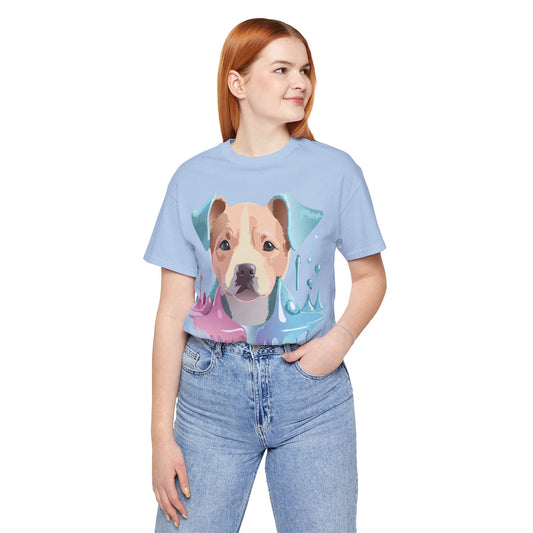 Dog Graphic Unisex 100 Cotton T-Shirt 14