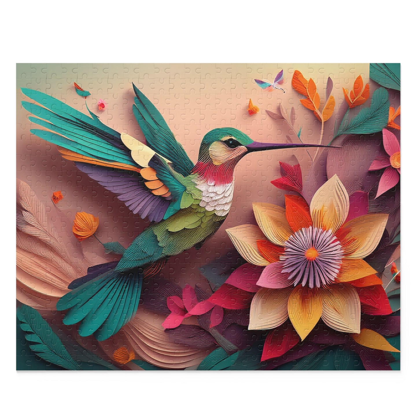 Bird Puzzle 500-Chipboard Pieces in Box | Kids Puzzles Size: 16" x 20",  Ages 9+ and Family pn65