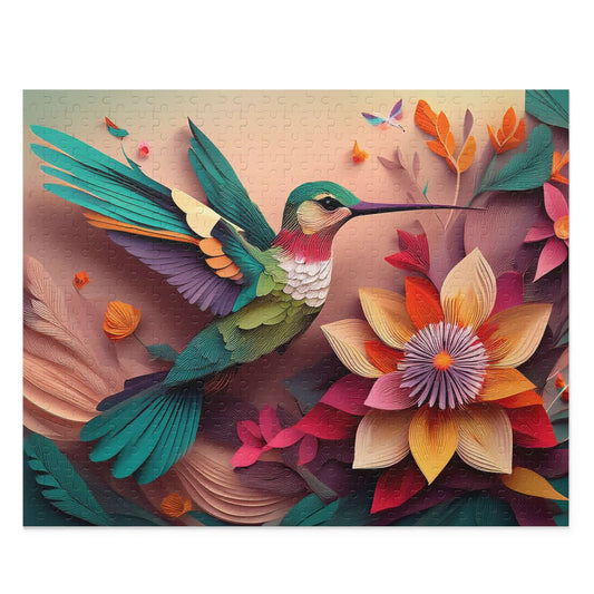 Bird Puzzle 500-Chipboard Pieces in Box | Kids Puzzles Size: 16" x 20",  Ages 9+ and Family pn65