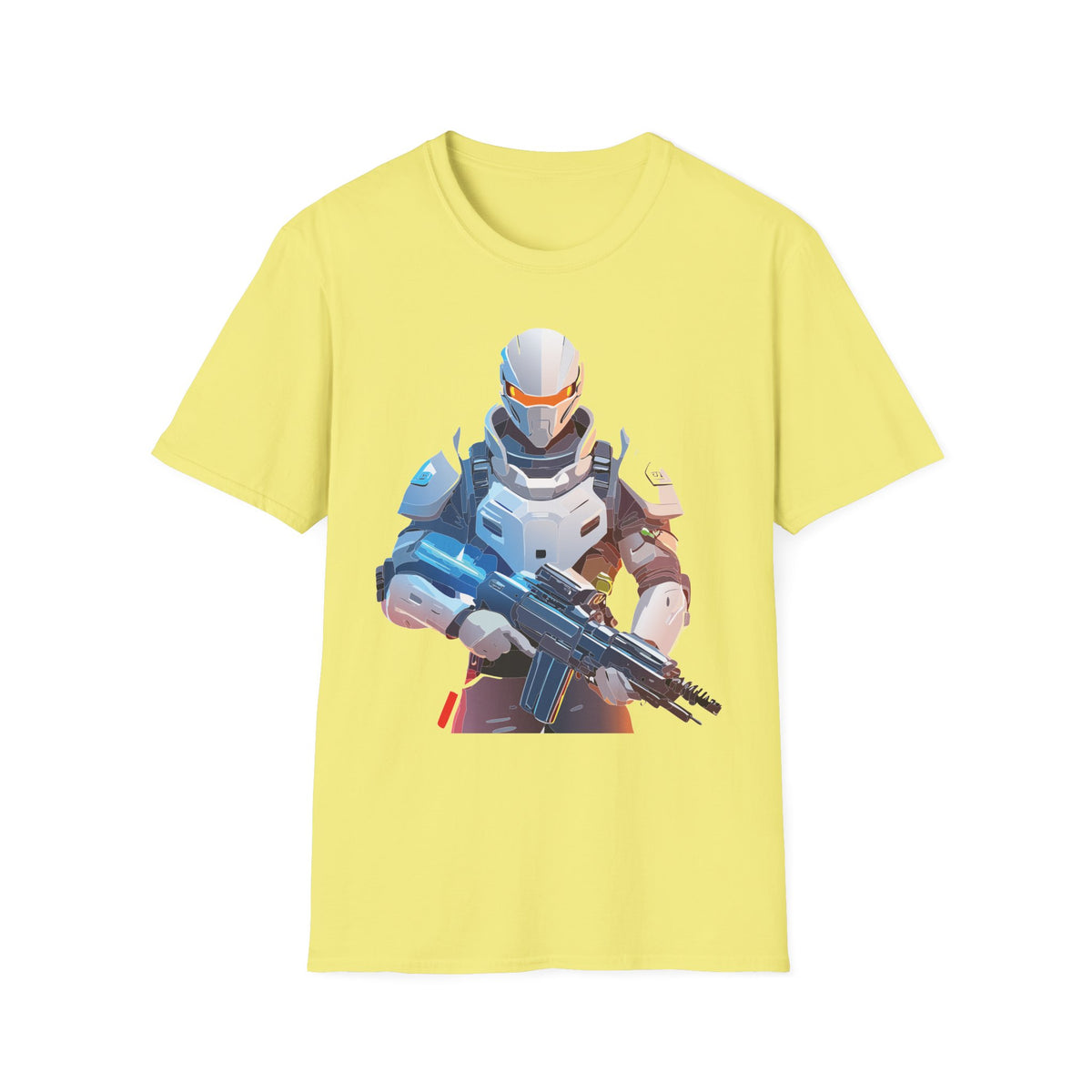 Cartoon Warrior Graphic Tee Gildan Unisex 100 Cotton Tee Shirt c45