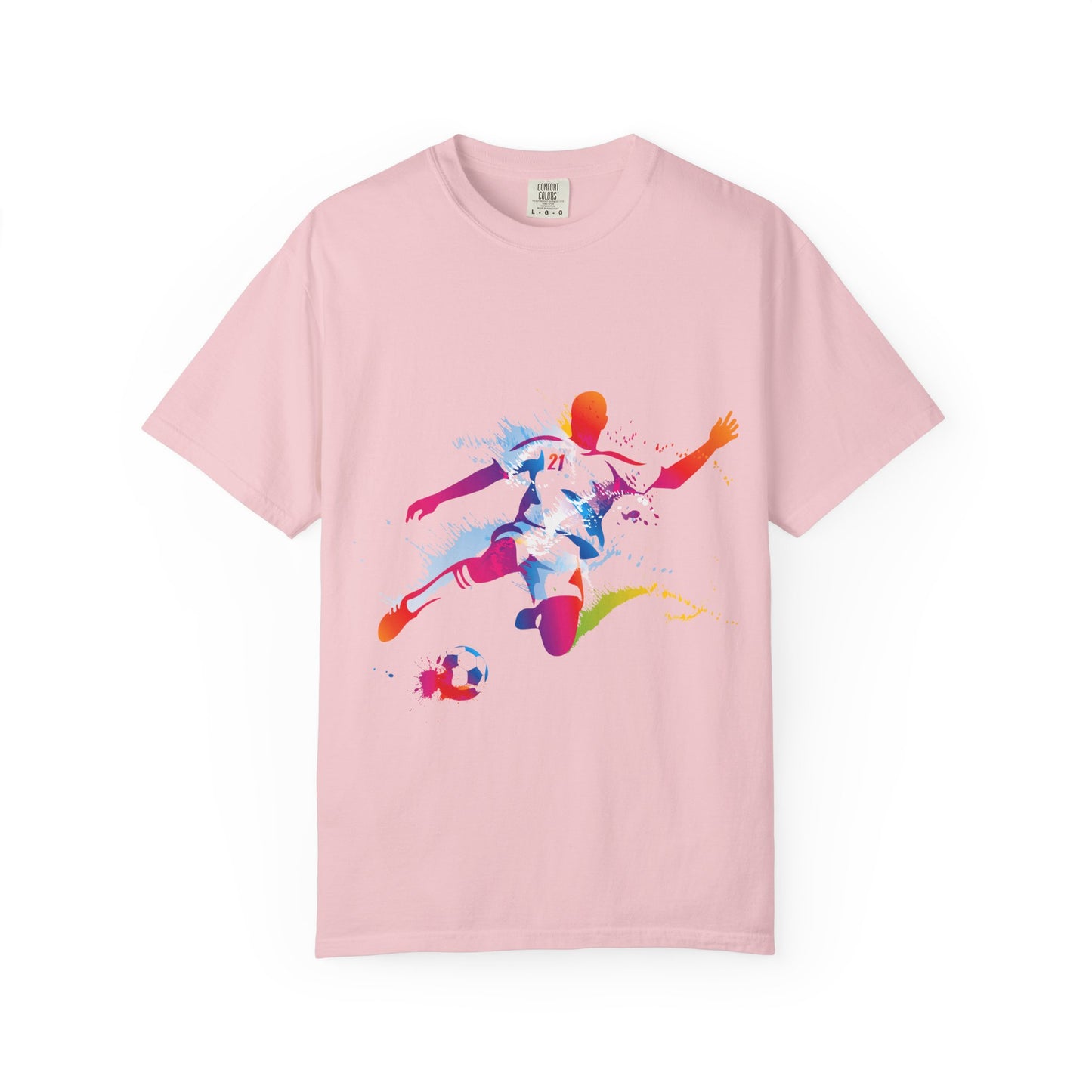 Sports Graphic Unisex T-Shirt Garment Dyed Cotton Relaxed Fit Comfort Colors 5
